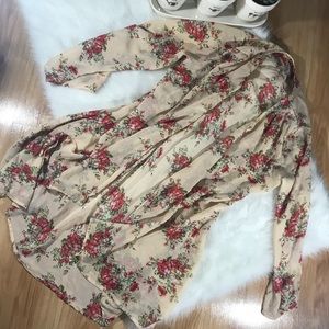 Love Tree floral kimono